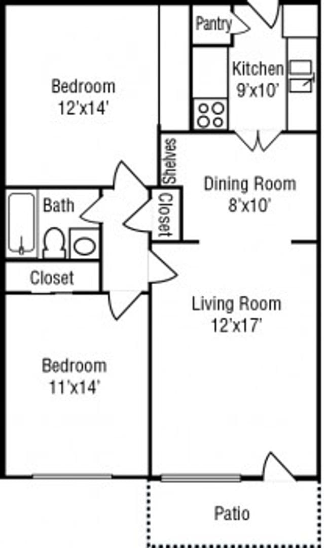 Houston Apartment: 8901 Bissonnet St