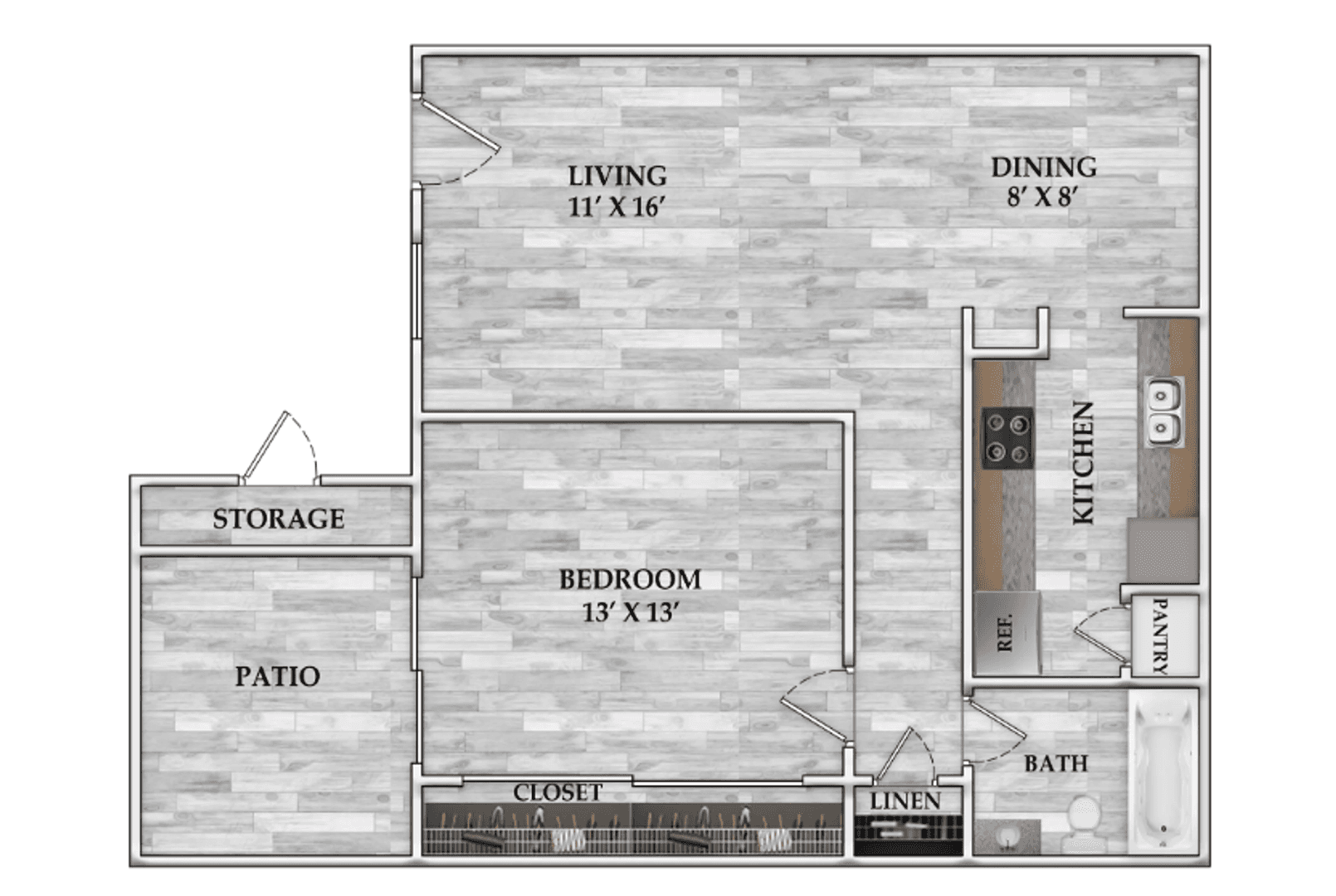 Houston Apartment: 770 Greens Rd