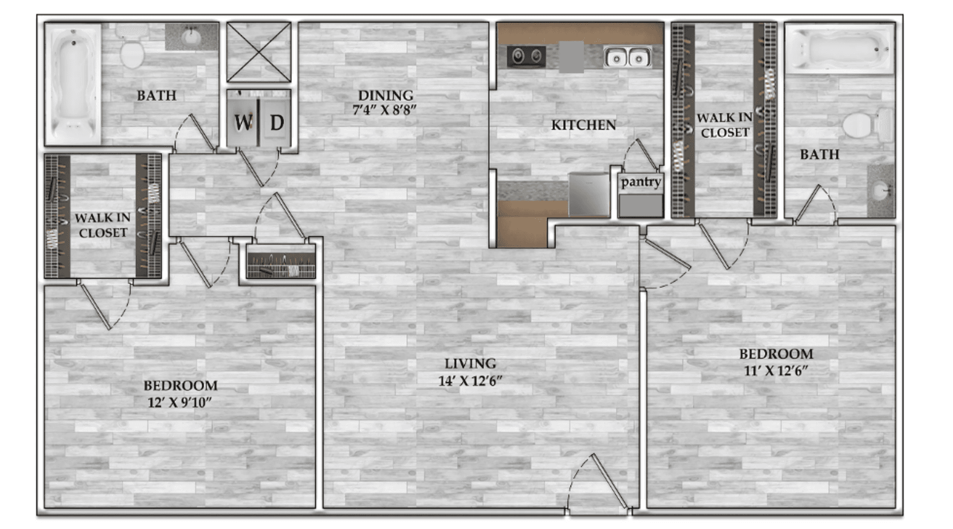 Houston Apartment: 17103 Imperial Valley Dr