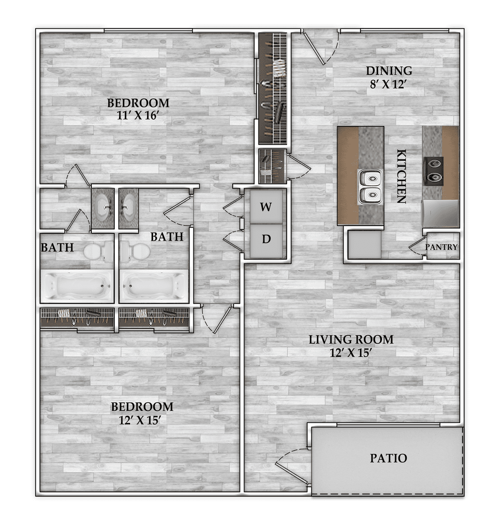 Houston Apartment: 8901 Bissonnet St