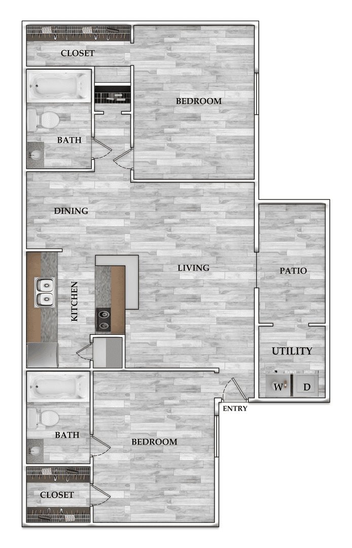 Houston Apartment: 12603 Northborough Dr