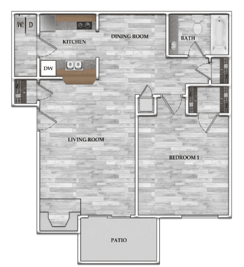 Houston Apartment: 407 Greens Rd