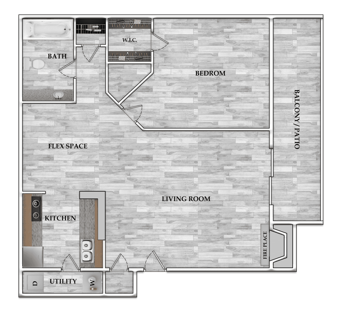 Houston Apartment: 17715 Wayforest Dr
