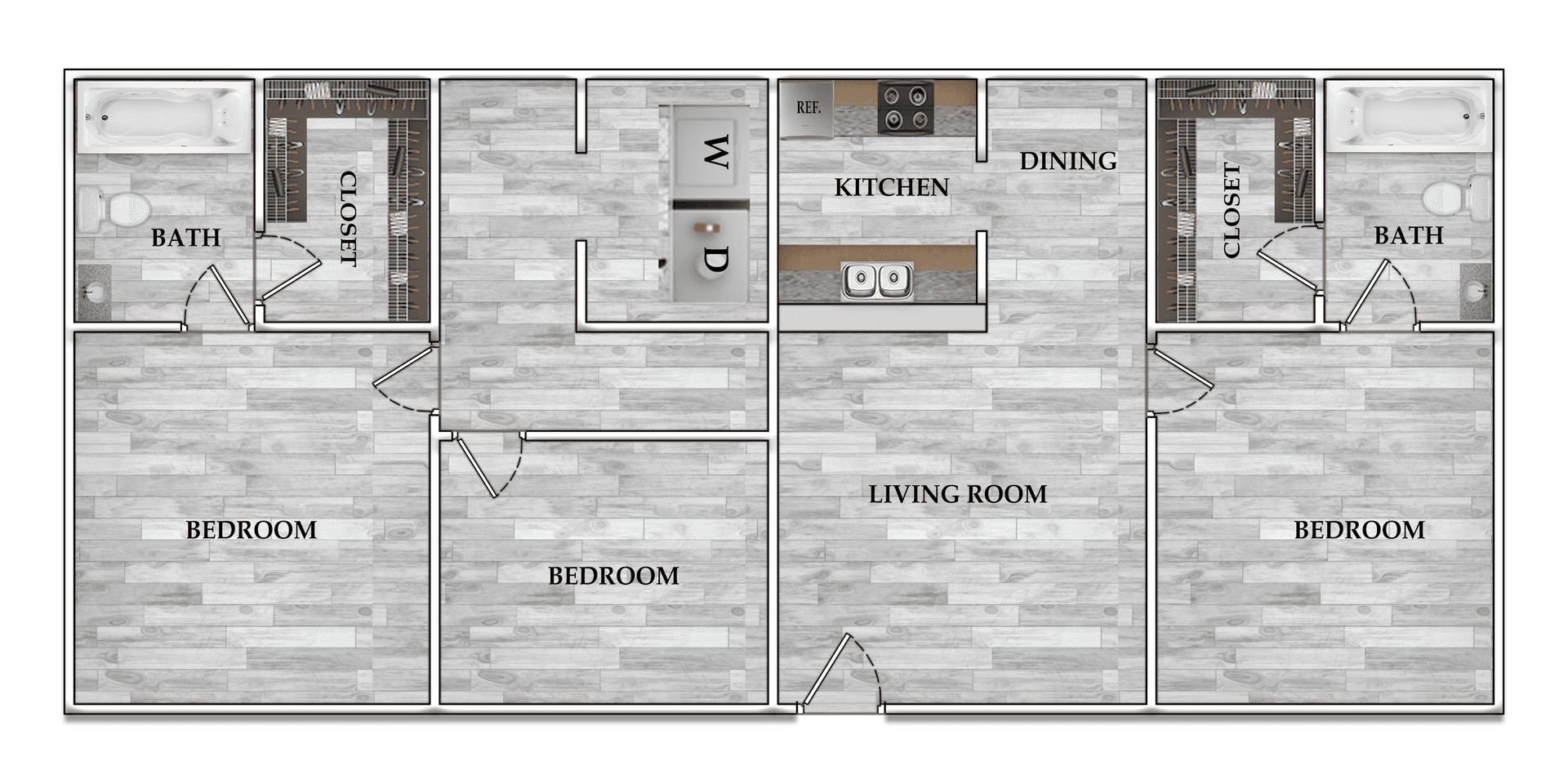 Houston Apartment: 17133 Imperial Valley Dr. Houston Tx 77060