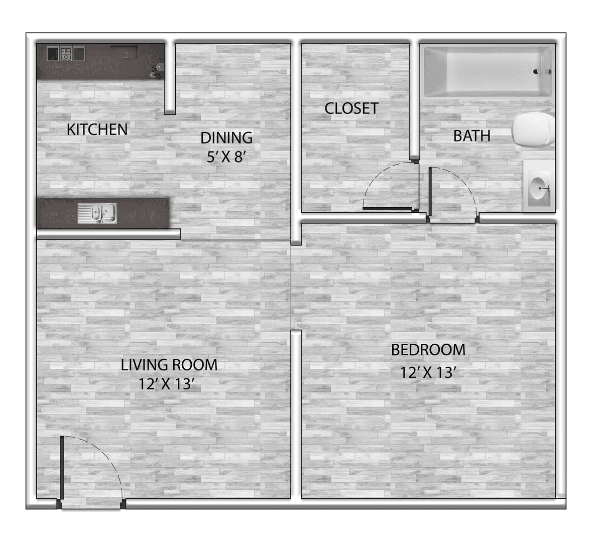 Houston Apartment: 17103 Imperial Valley Dr