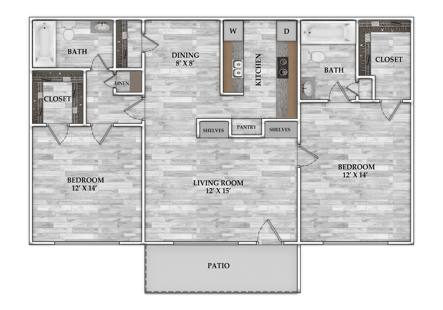 Houston Apartment: 8901 Bissonnet St