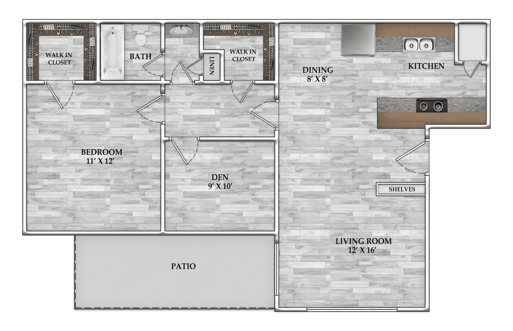 Houston Apartment: 8901 Bissonnet St