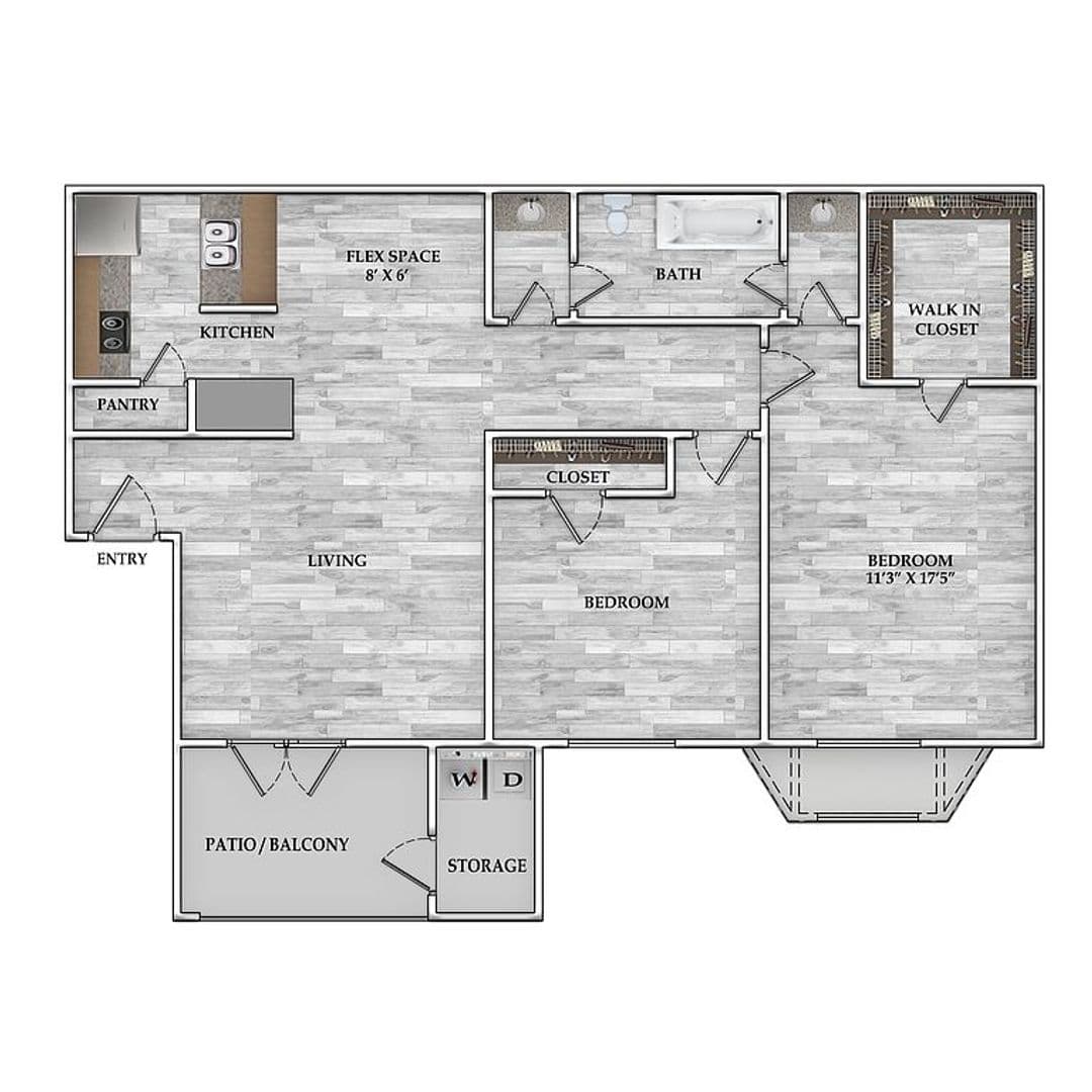 Houston Apartment: 501 Greens Rd
