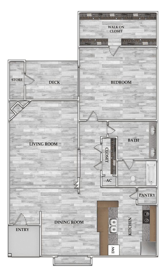 Spring Apartment: 2800 Hirschfield Rd