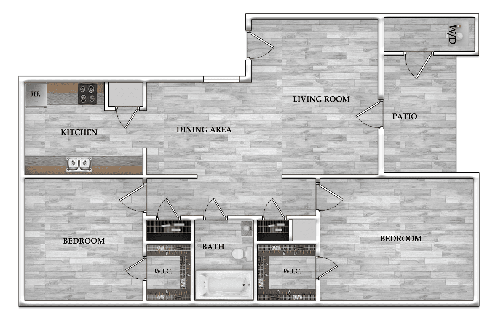 Houston Apartment: 850 Harvest Time Ln