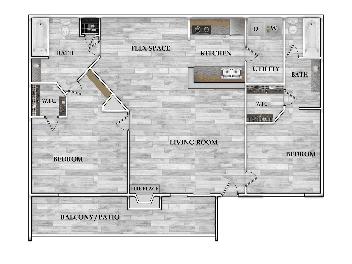 Houston Apartment: 17715 Wayforest Dr