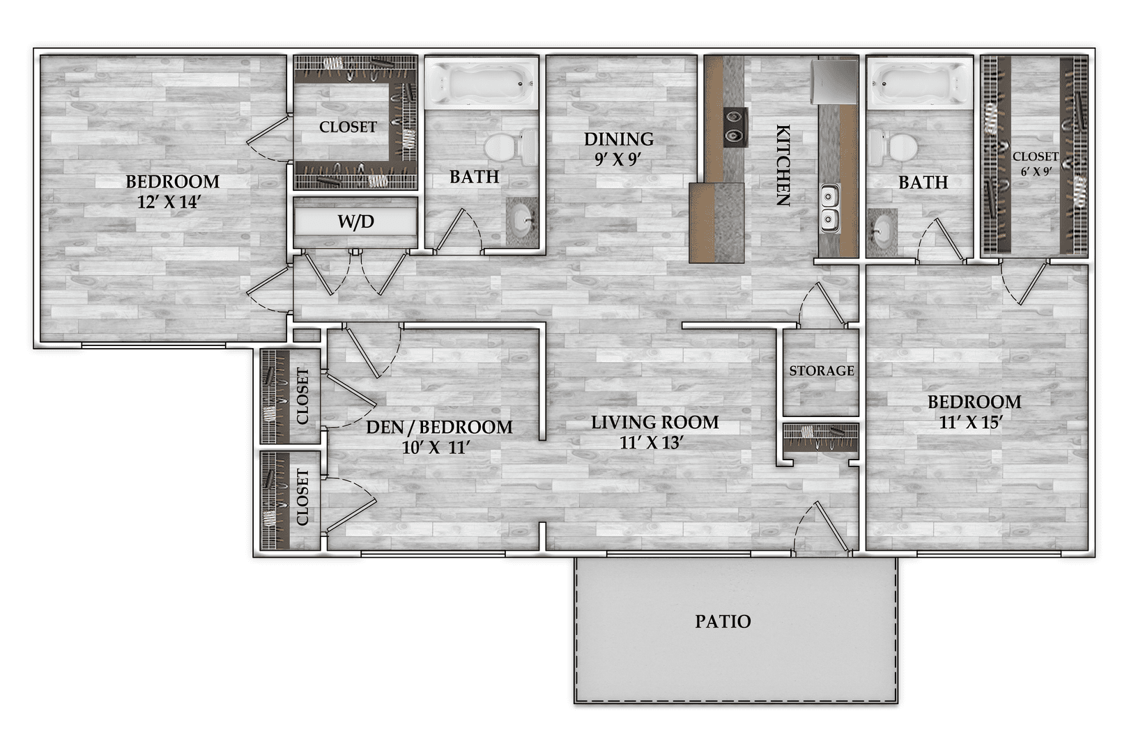Houston Apartment: 8901 Bissonnet St