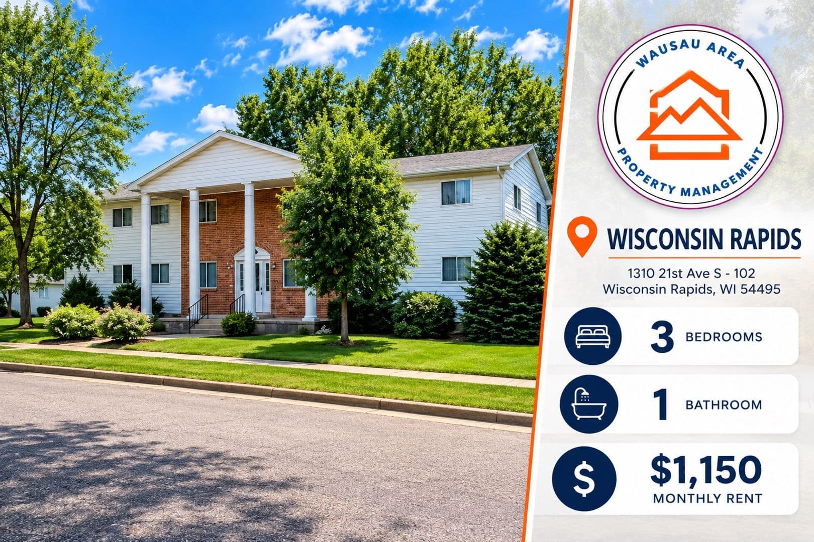 Wisconsin Rapids Apartment: 1310 21st Ave S