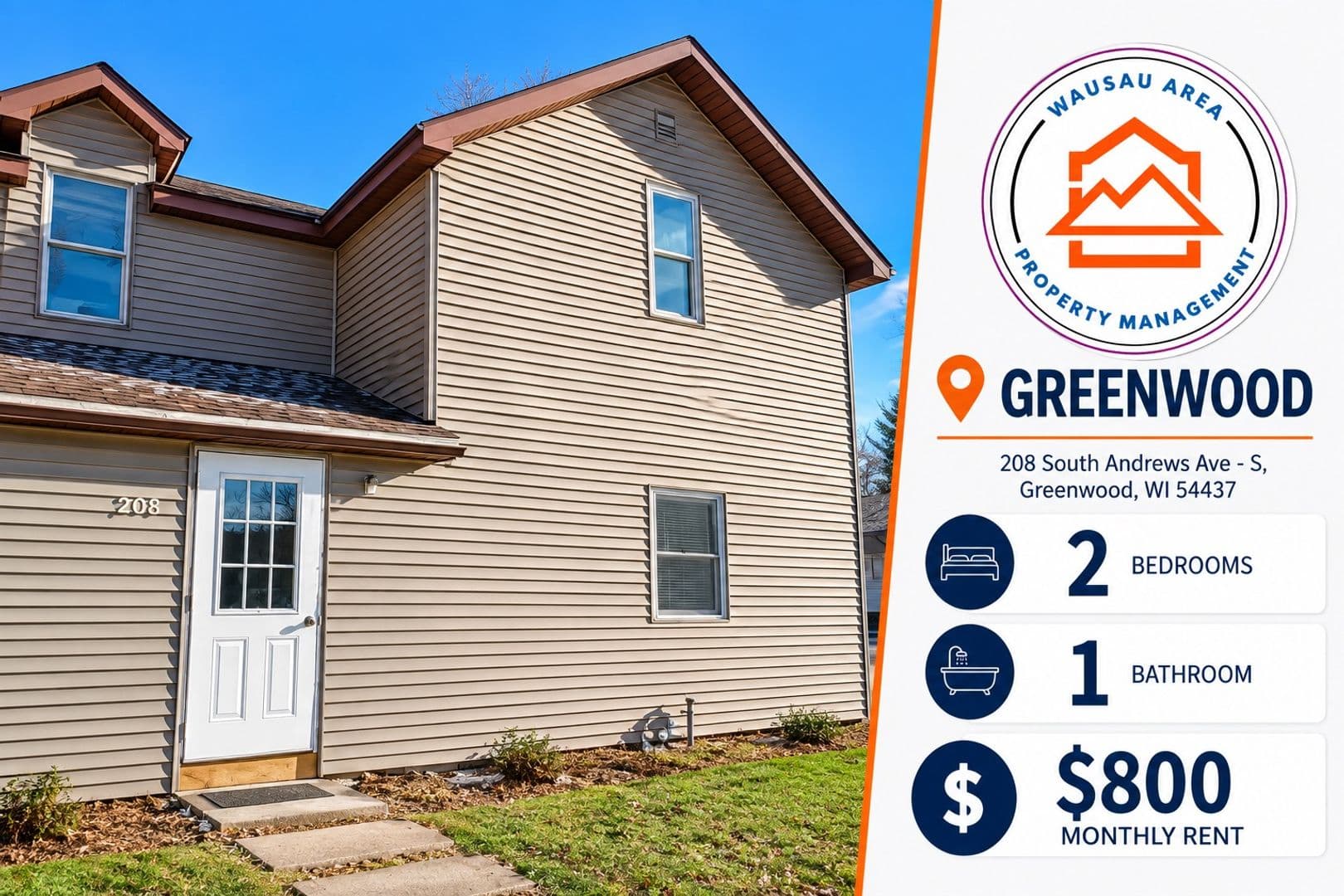 Greenwood Apartment: 208 South Andrews Ave