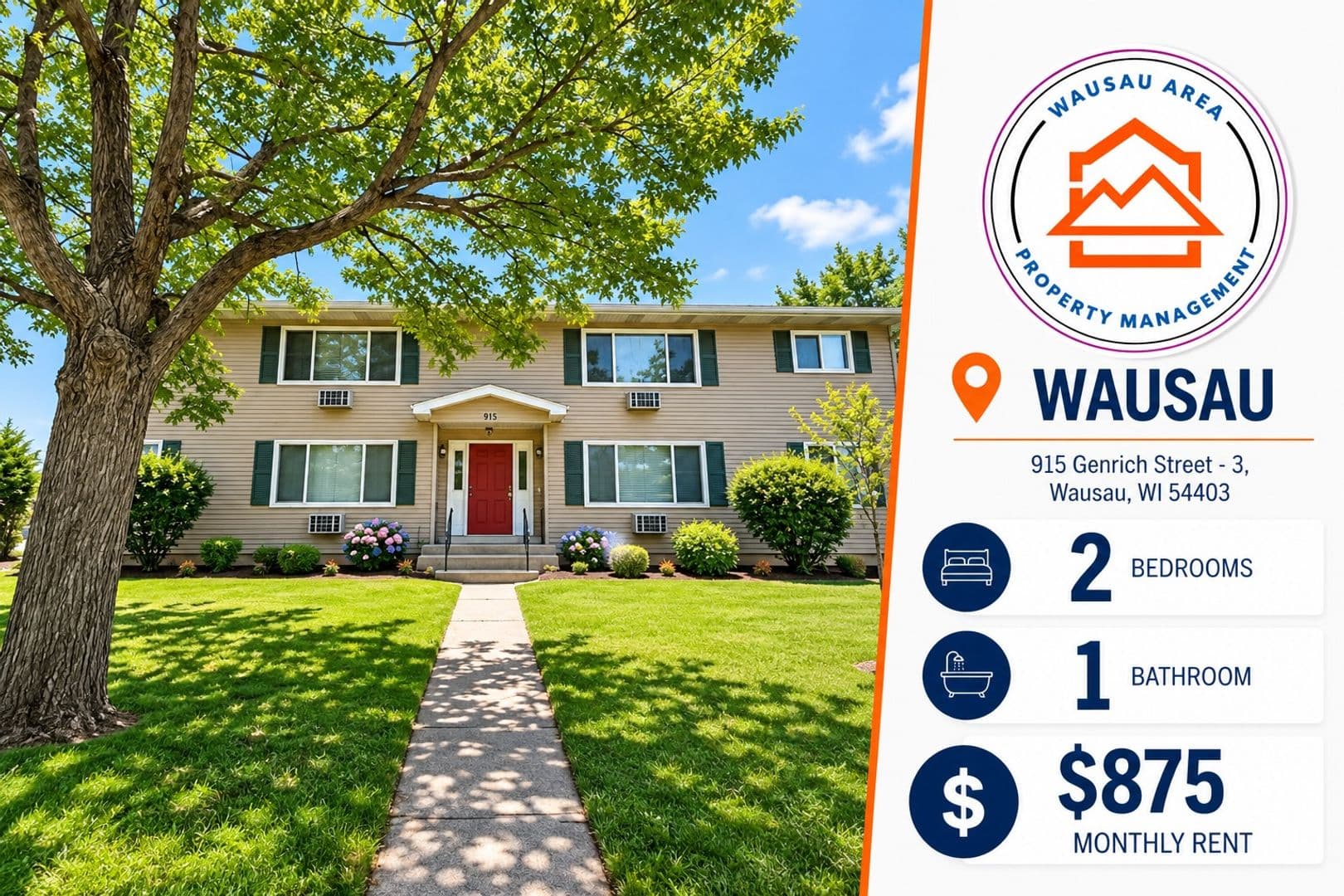 Wausau Apartment: 915 Genrich Street
