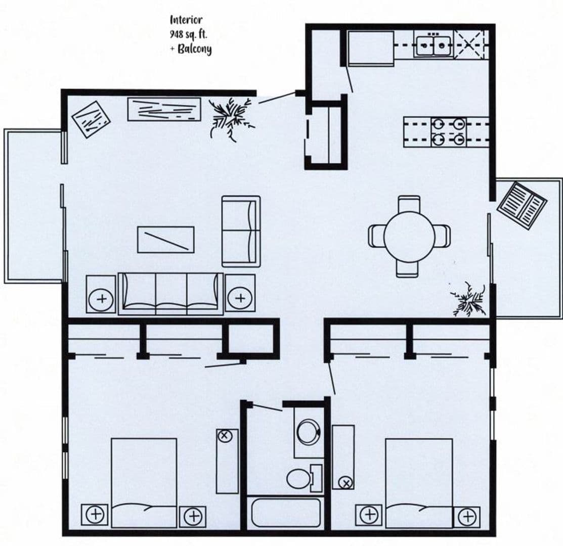 Omaha Apartment: 3110 1/2 N 97th Street