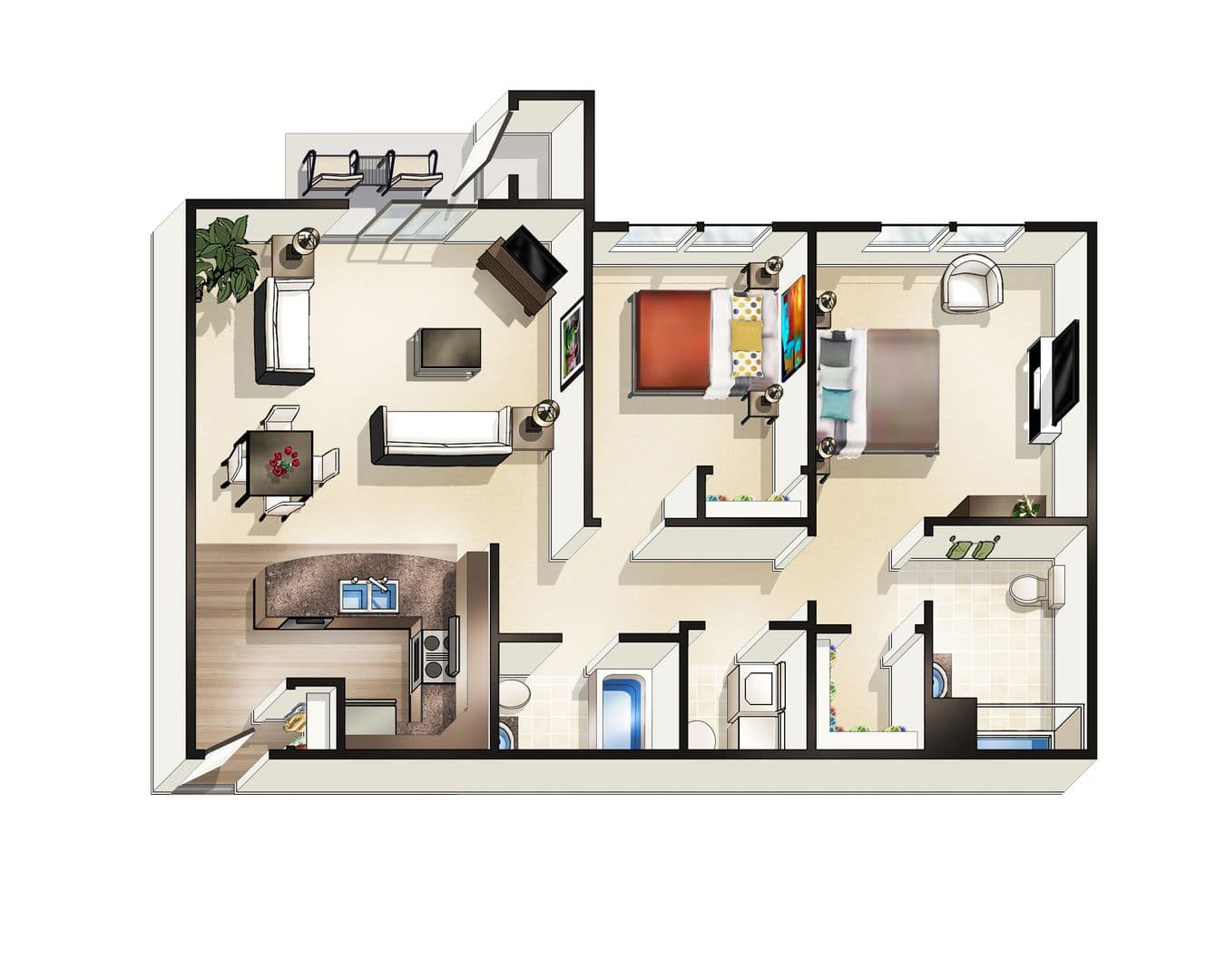 Williamsville Apartment: 195-205 South Union Road