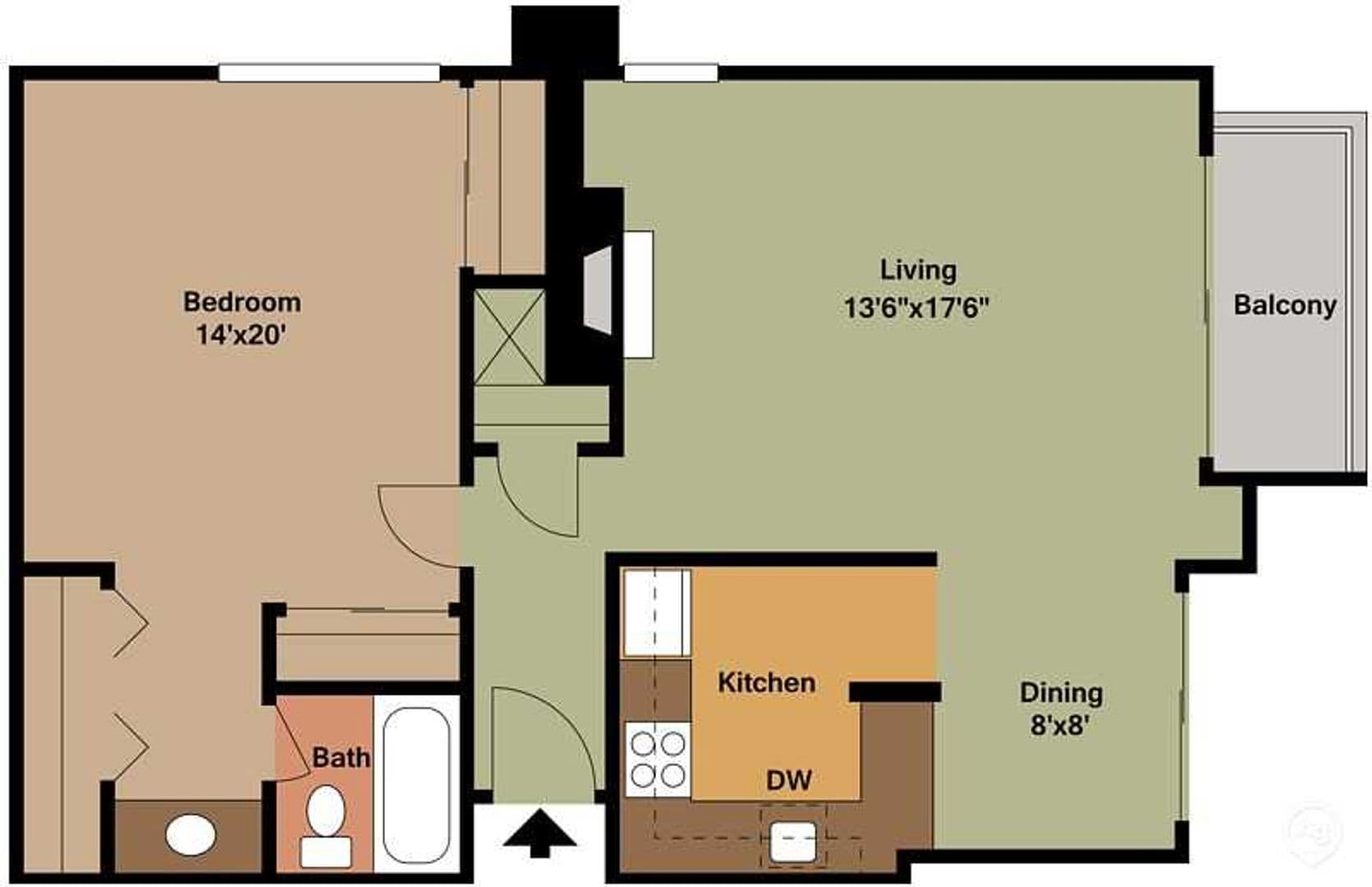 Sacramento Apartment: 1451 3rd Street