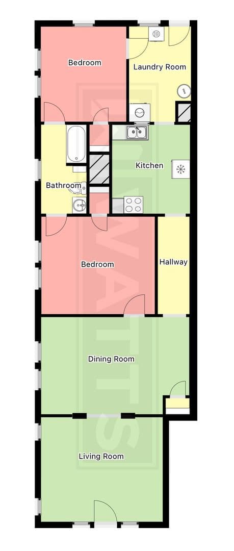 Birmingham Apartment: 1844 30th Street Ensley