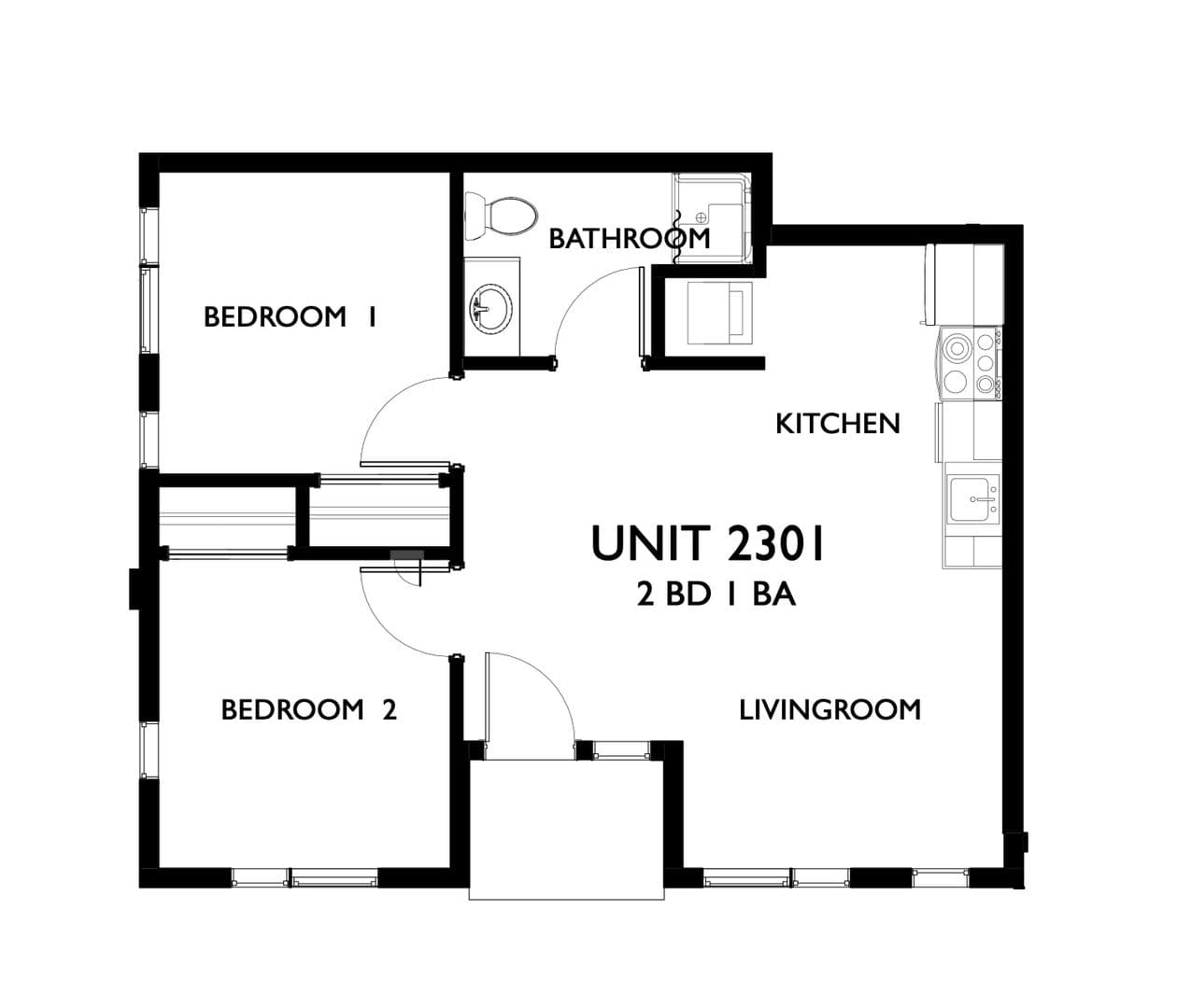 Scappoose Apartment: 51577 SE 2nd Street