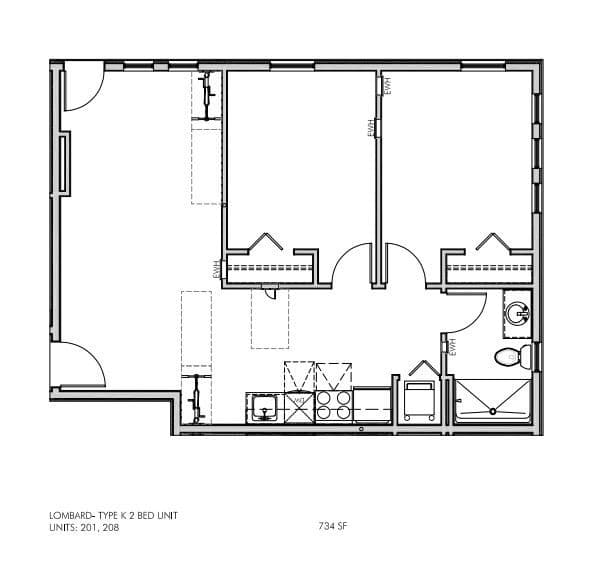 Portland Apartment: 5120 N Lombard St