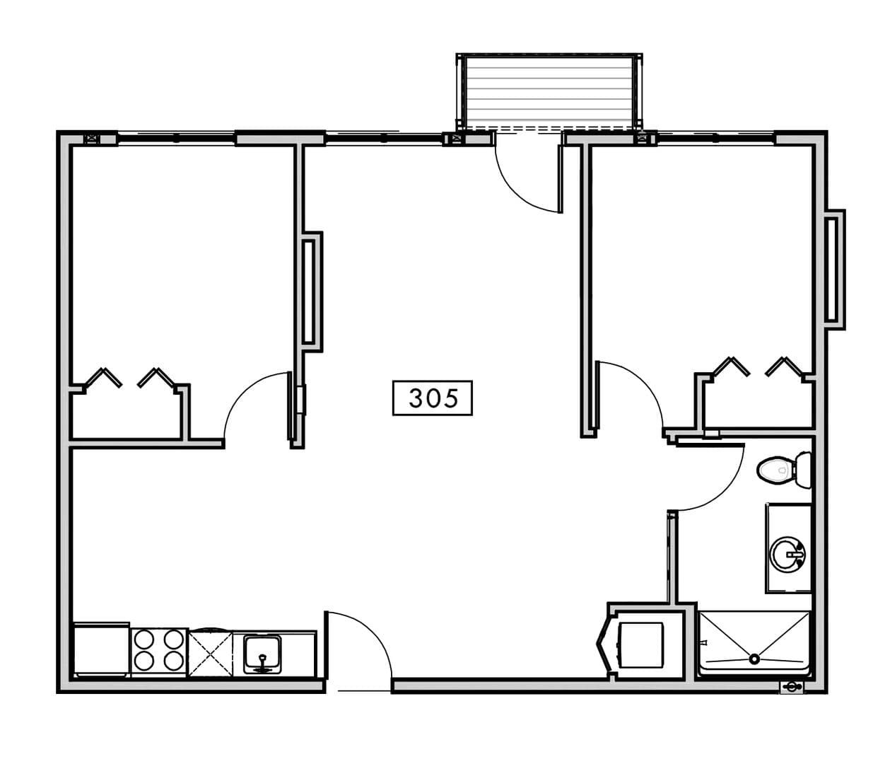 Vancouver Apartment: 1655 C St.