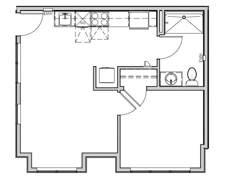 Portland Apartment: 7180 N. Leavitt Avenue