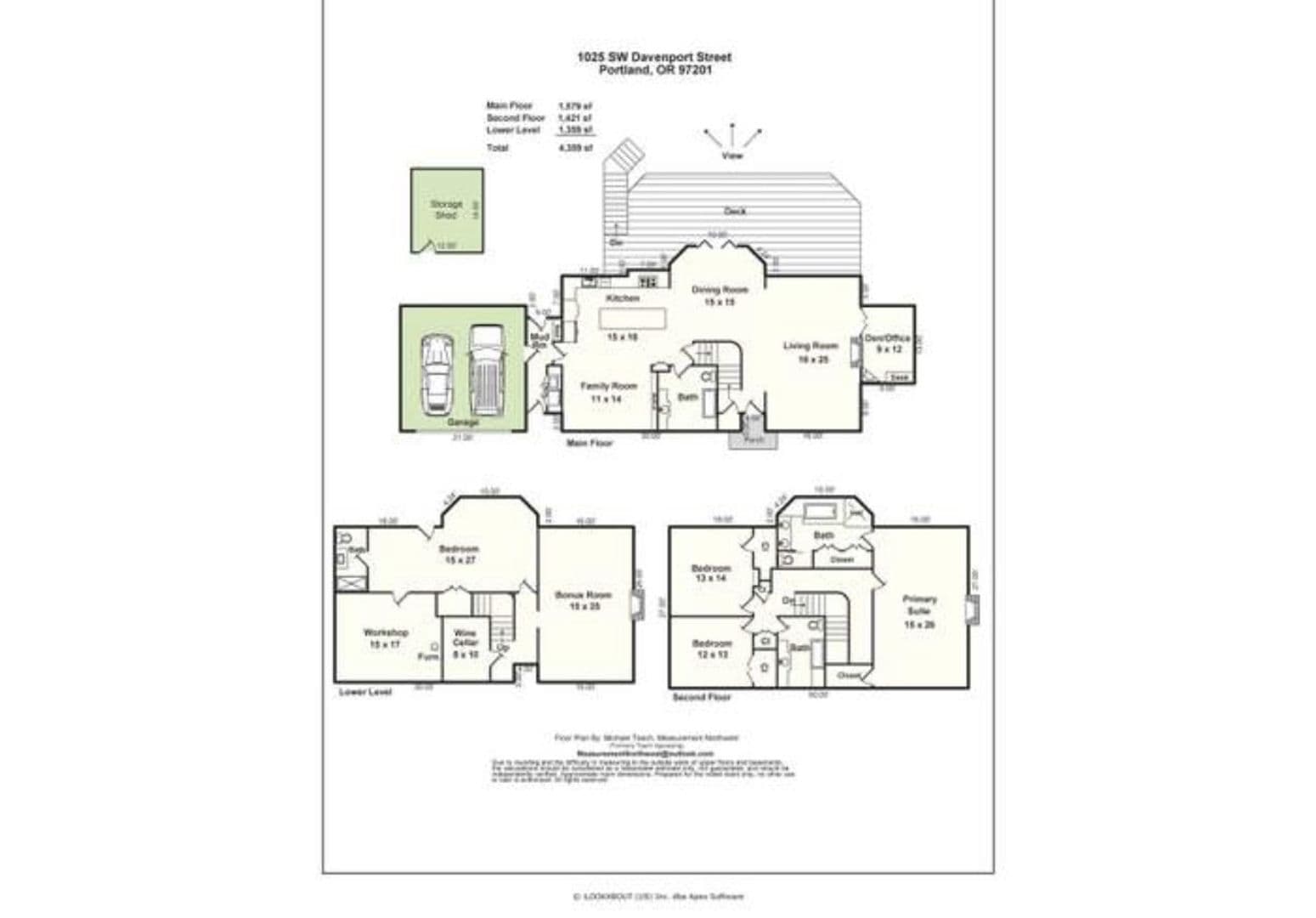 Portland House: 1025 SW Davenport Street
