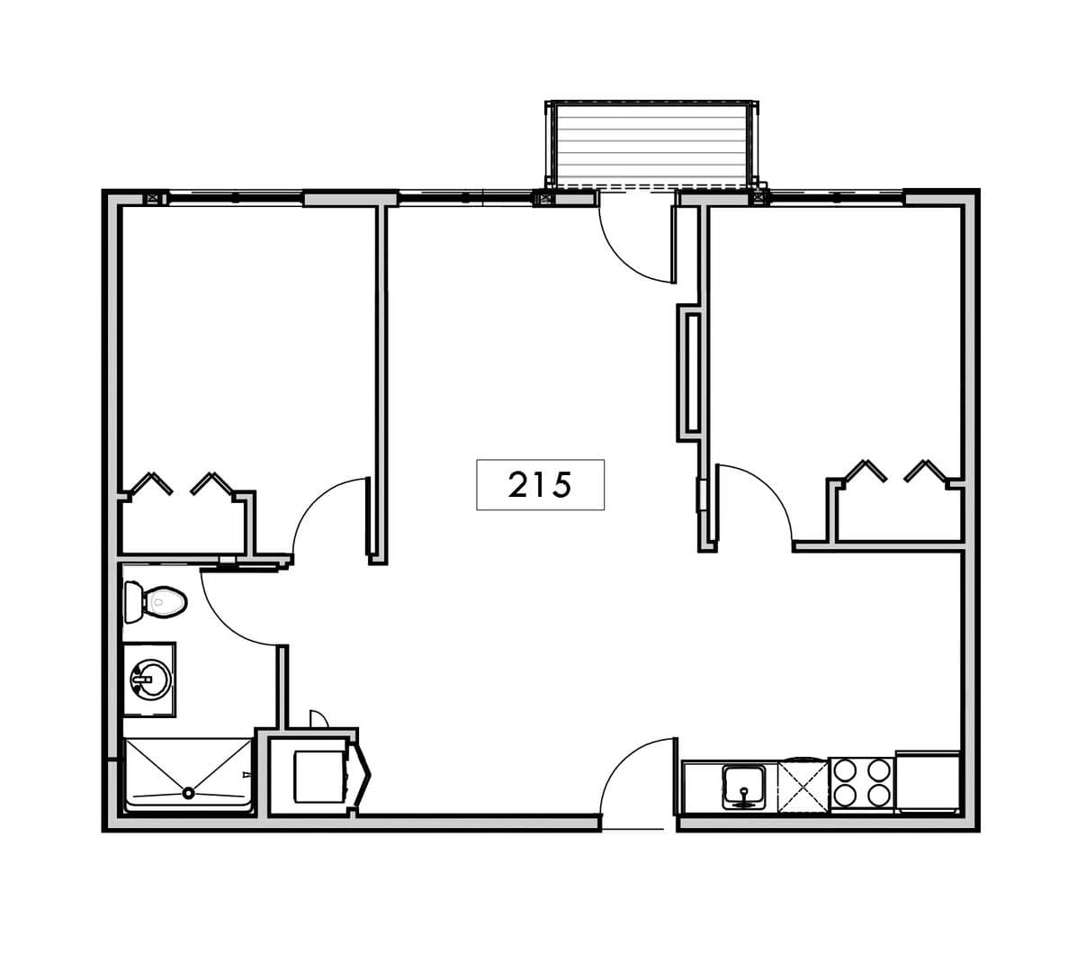 Vancouver Apartment: 1660 D St.