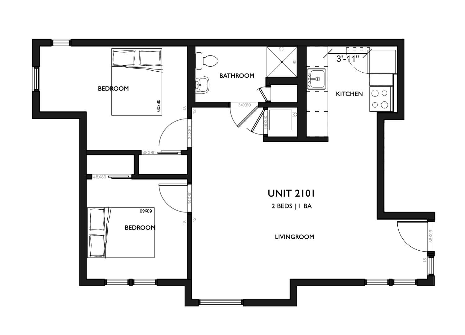Portland Apartment: 8510 N Ivanhoe St