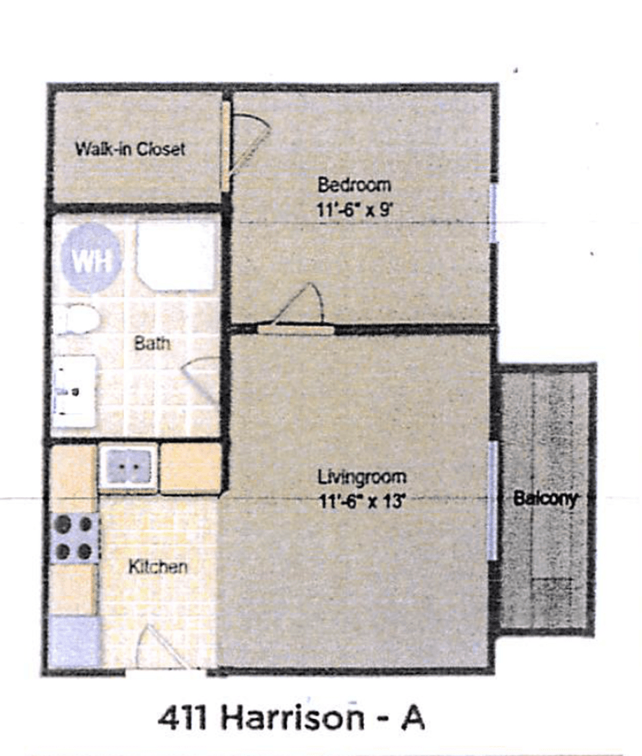 West Lafayette Apartment: 411 Harrison Street