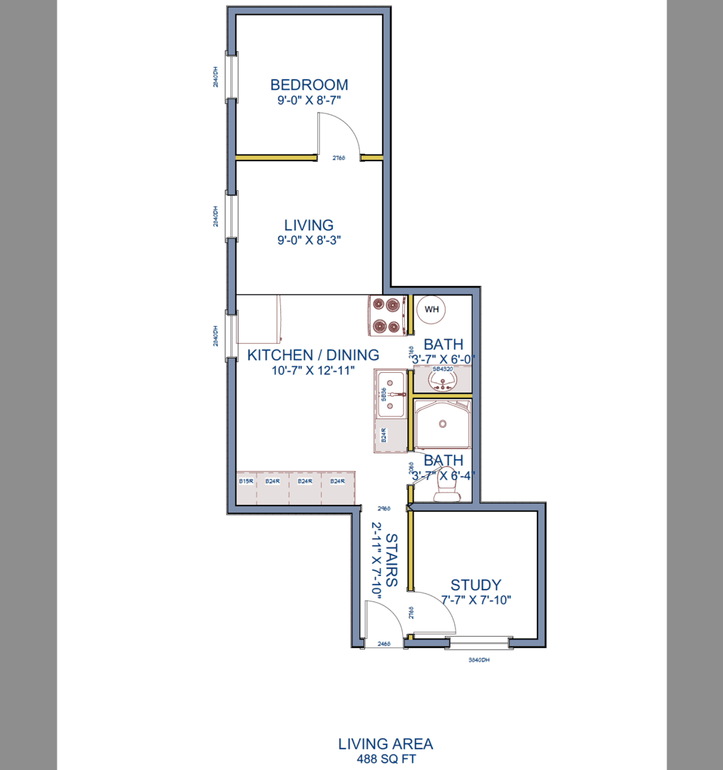 College Place Apartment: 316 SE 4th St
