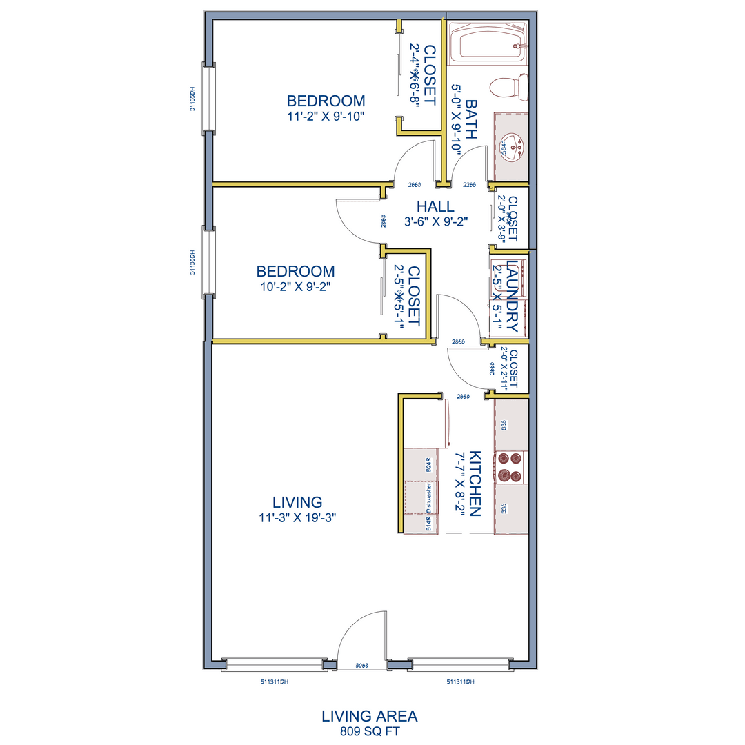 College Place Apartment: 211-347 SE 3rd St