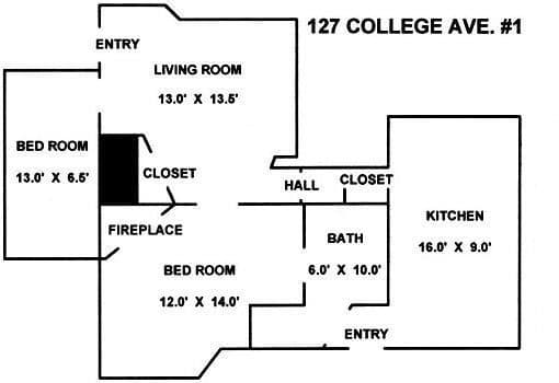 Ithaca Apartment: 127 College Avenue