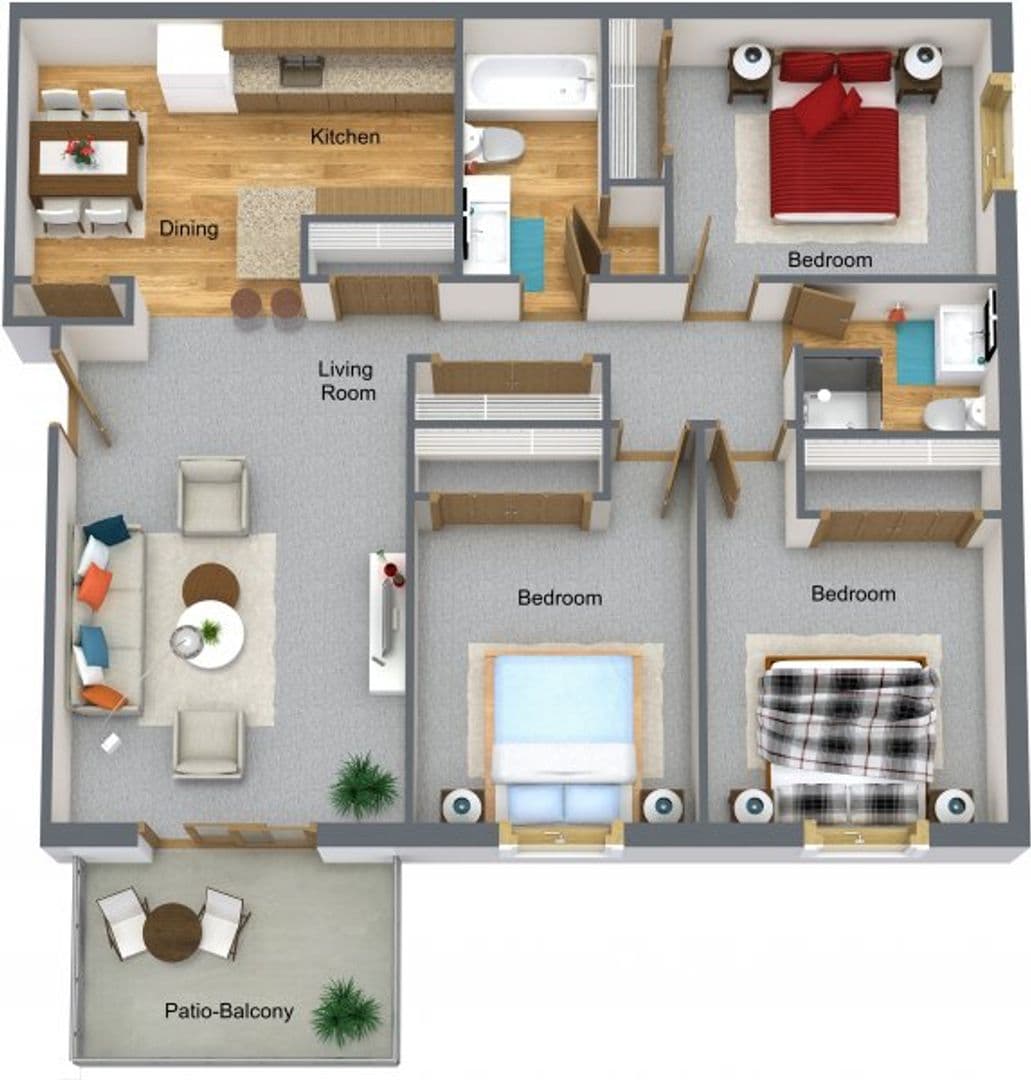 Iowa City Apartment: 1136 N. Dubuque Street