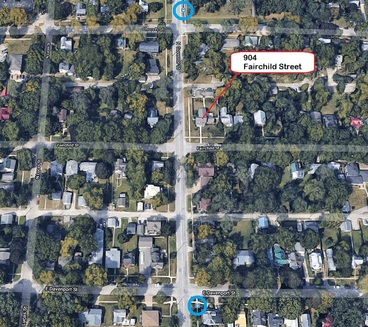 Iowa City House: 904 Fairchild Street