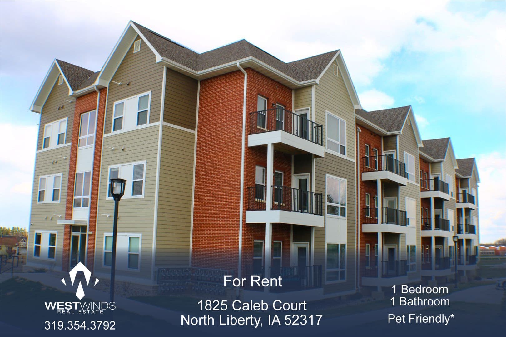 North Liberty Apartment: 1825 Caleb Court