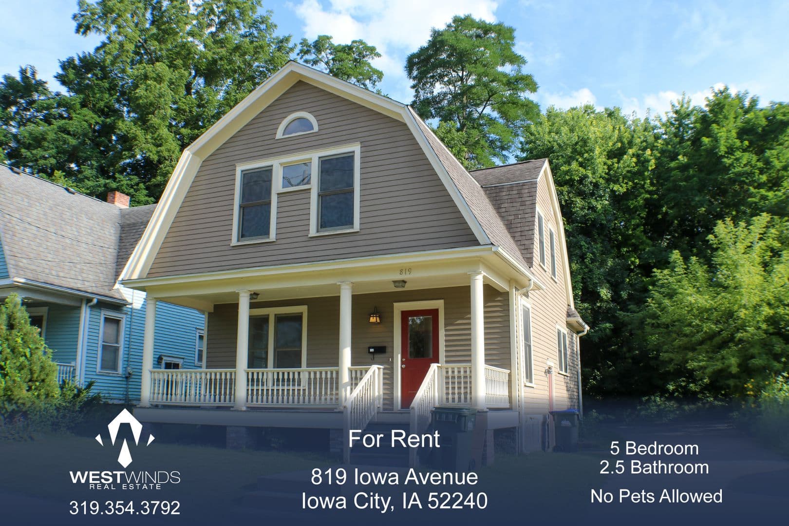 Iowa City House: 819 Iowa Avenue