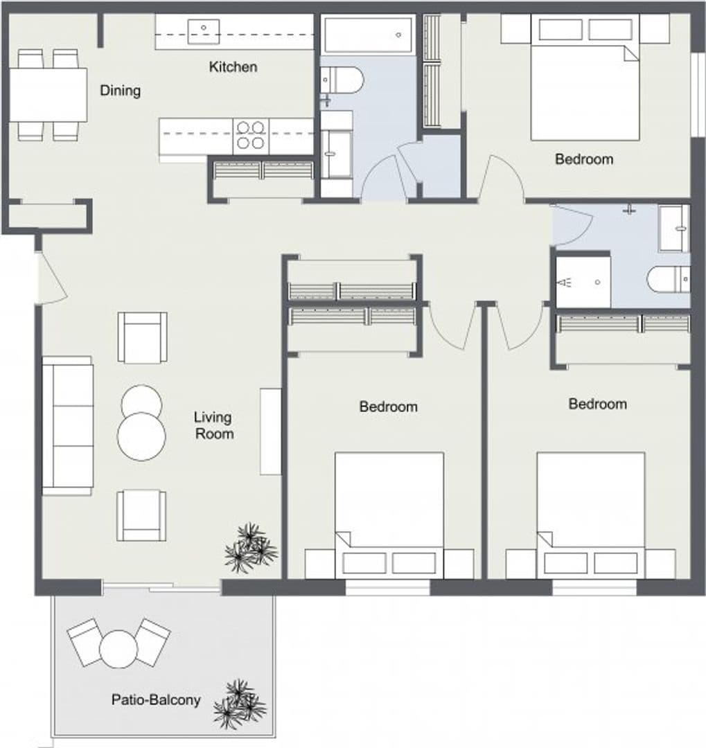 Iowa City Apartment: 1136 N. Dubuque Street