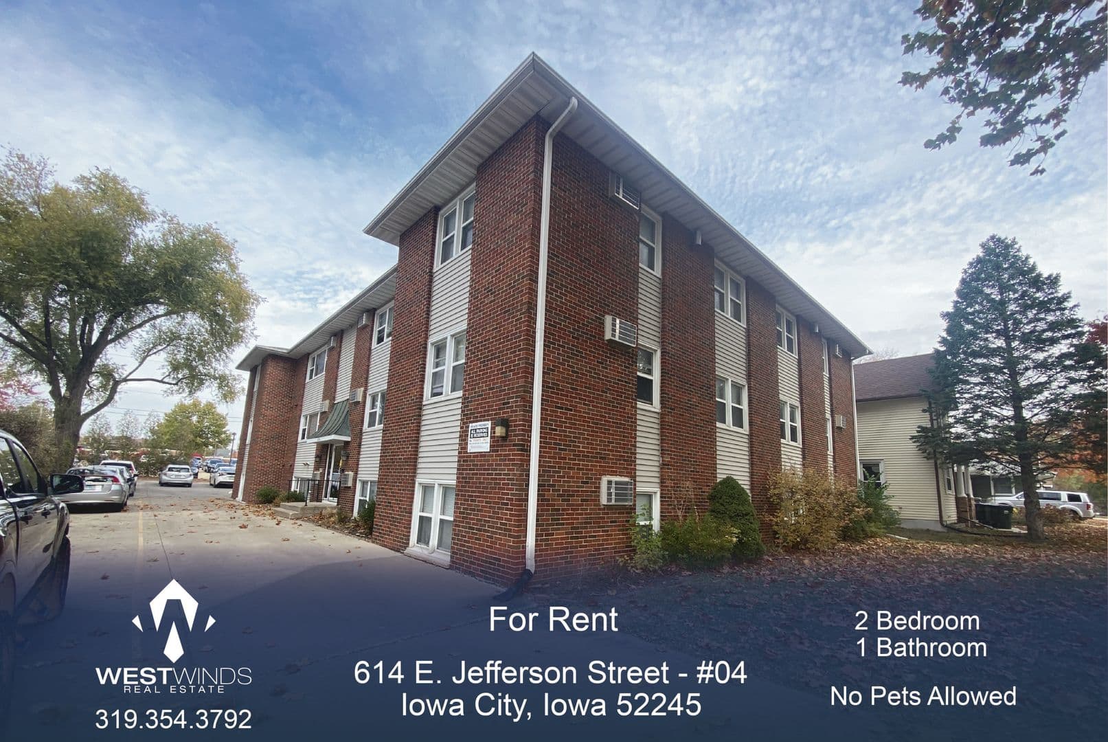 Iowa City Apartment: 614 E. Jefferson Street