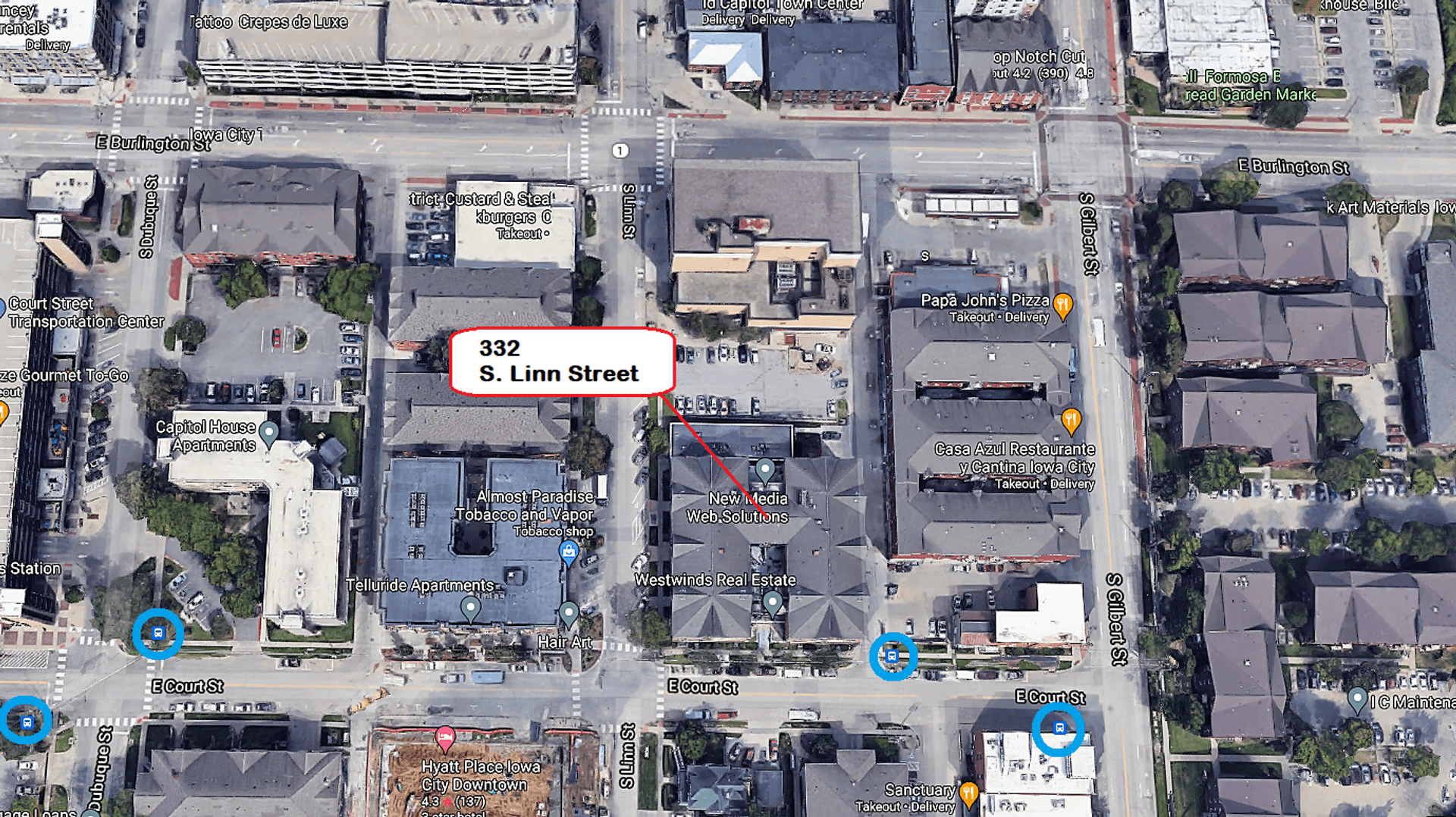 Iowa City House: 332 S. Linn Street #318