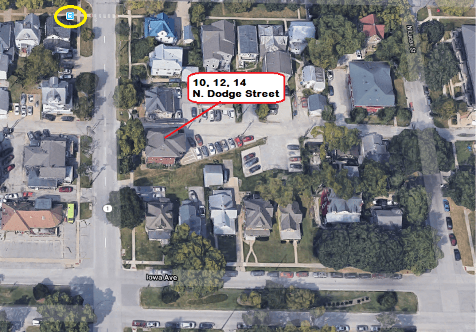 Iowa City House: 10 N. Dodge Street