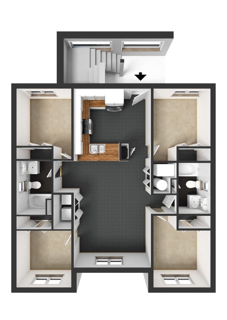 Iowa City House: 14 N. Dodge Street