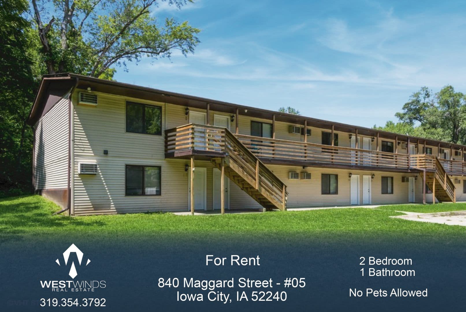 Iowa City Apartment: 840 Maggard Street