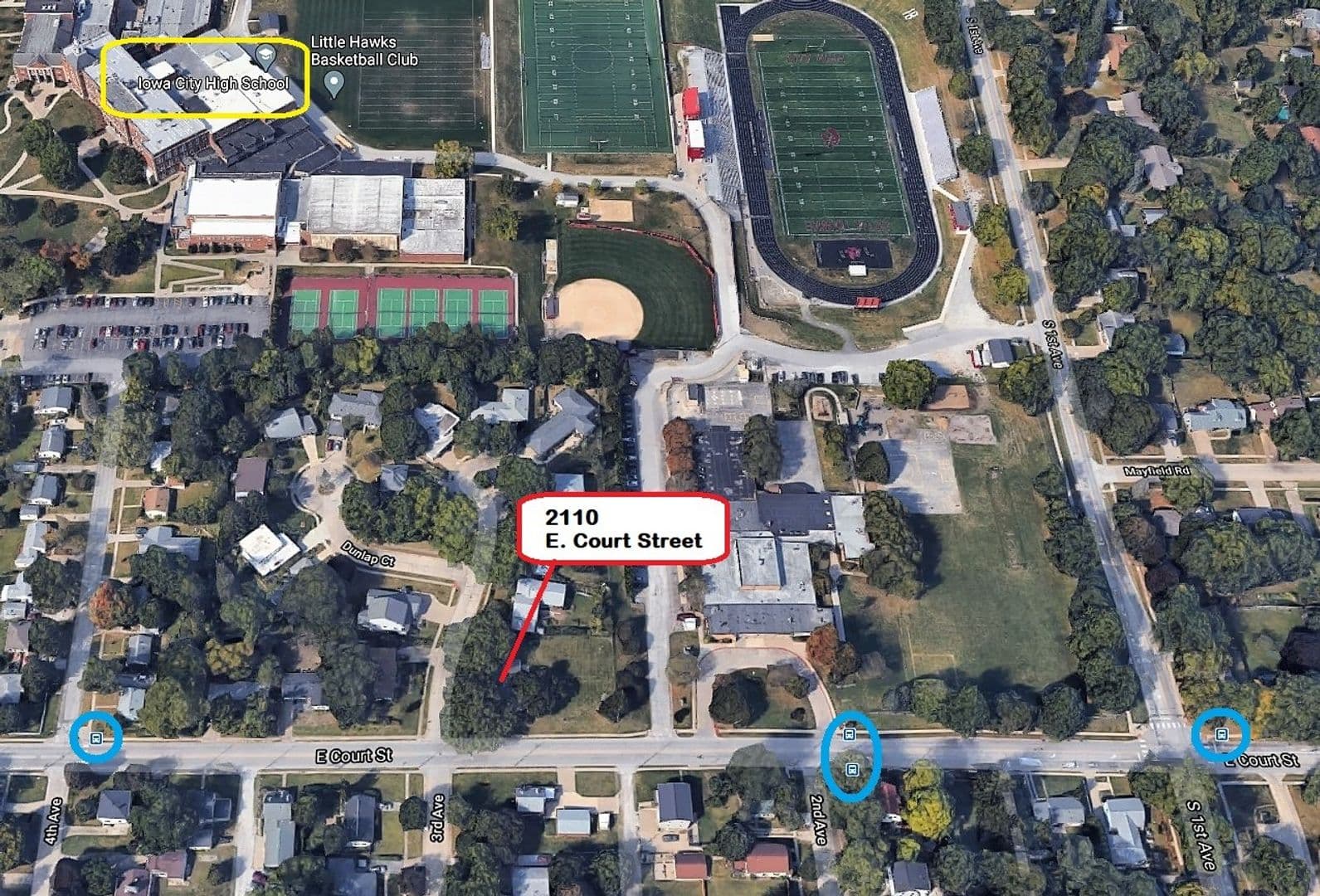 Iowa City House: 2110 E. Court Street