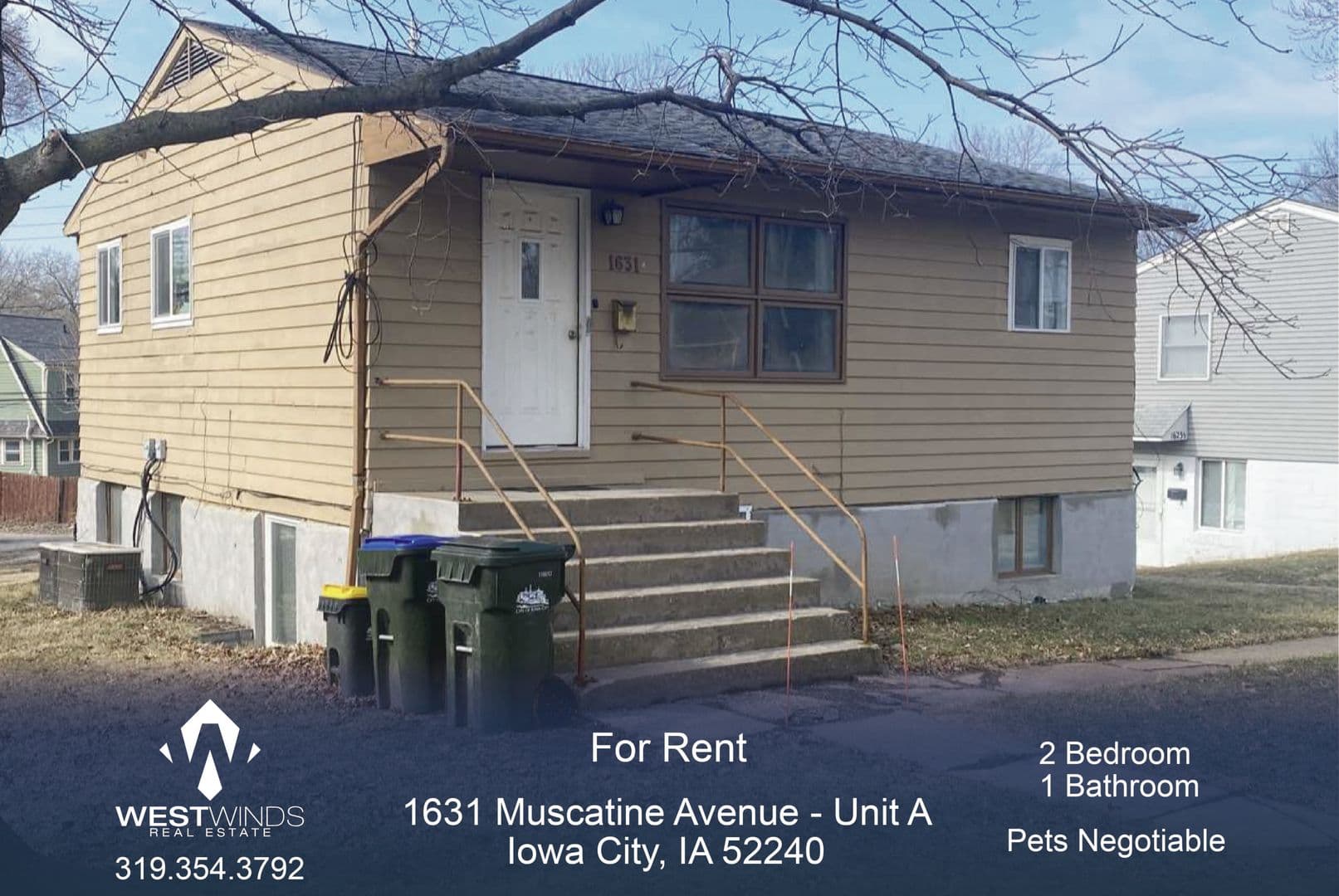 Iowa City Apartment: 1631 Muscatine Avenue