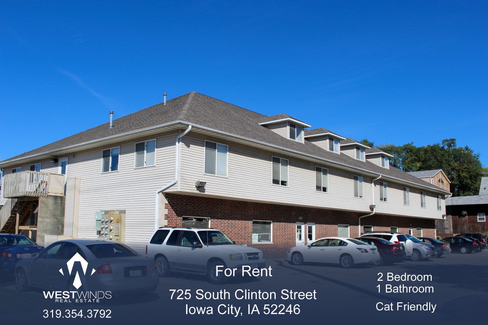 Iowa City Apartment: 725 S. Clinton Street