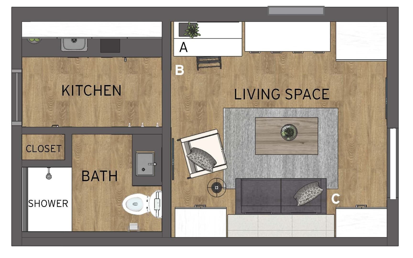 Iowa City Apartment: 7 S. Linn Street