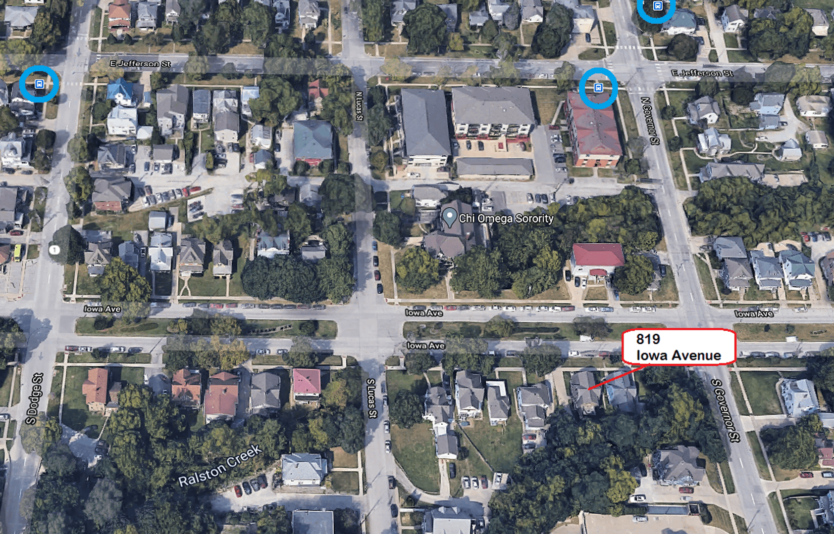 Iowa City House: 819 Iowa Avenue