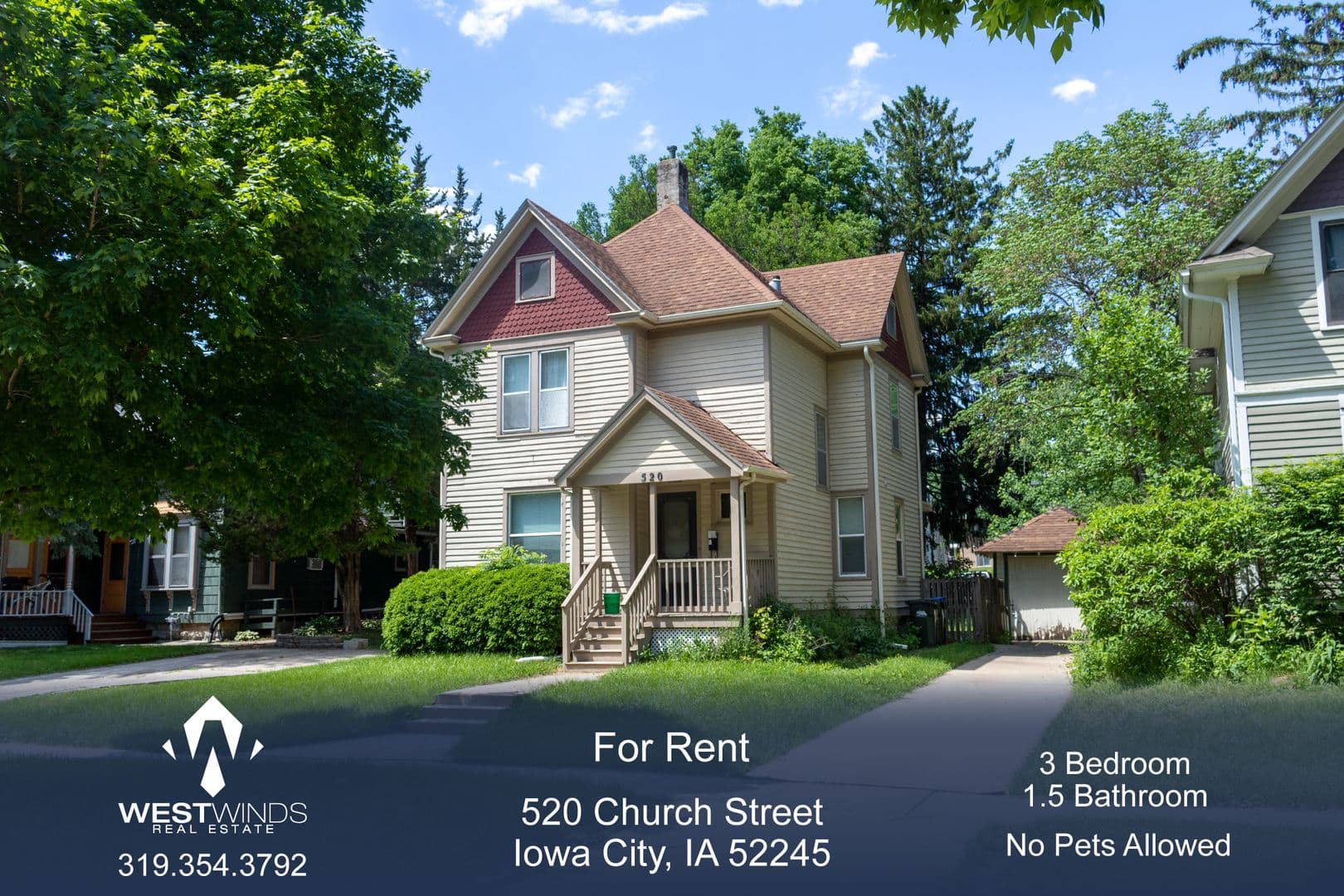 Iowa City House: 520 Church Street